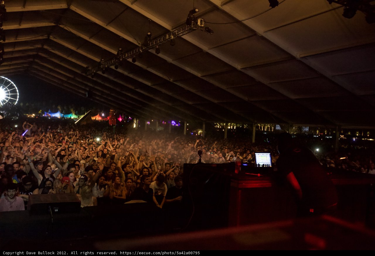 Rocking out at Coachella