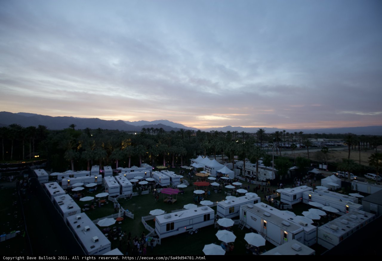 Sunset View from Hotel Roof