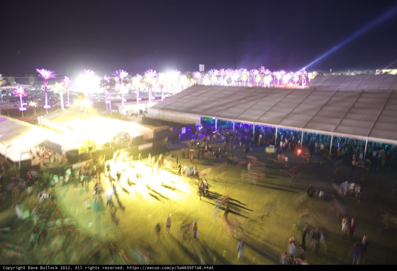 A Night of Lights and Music at Coachella 2012