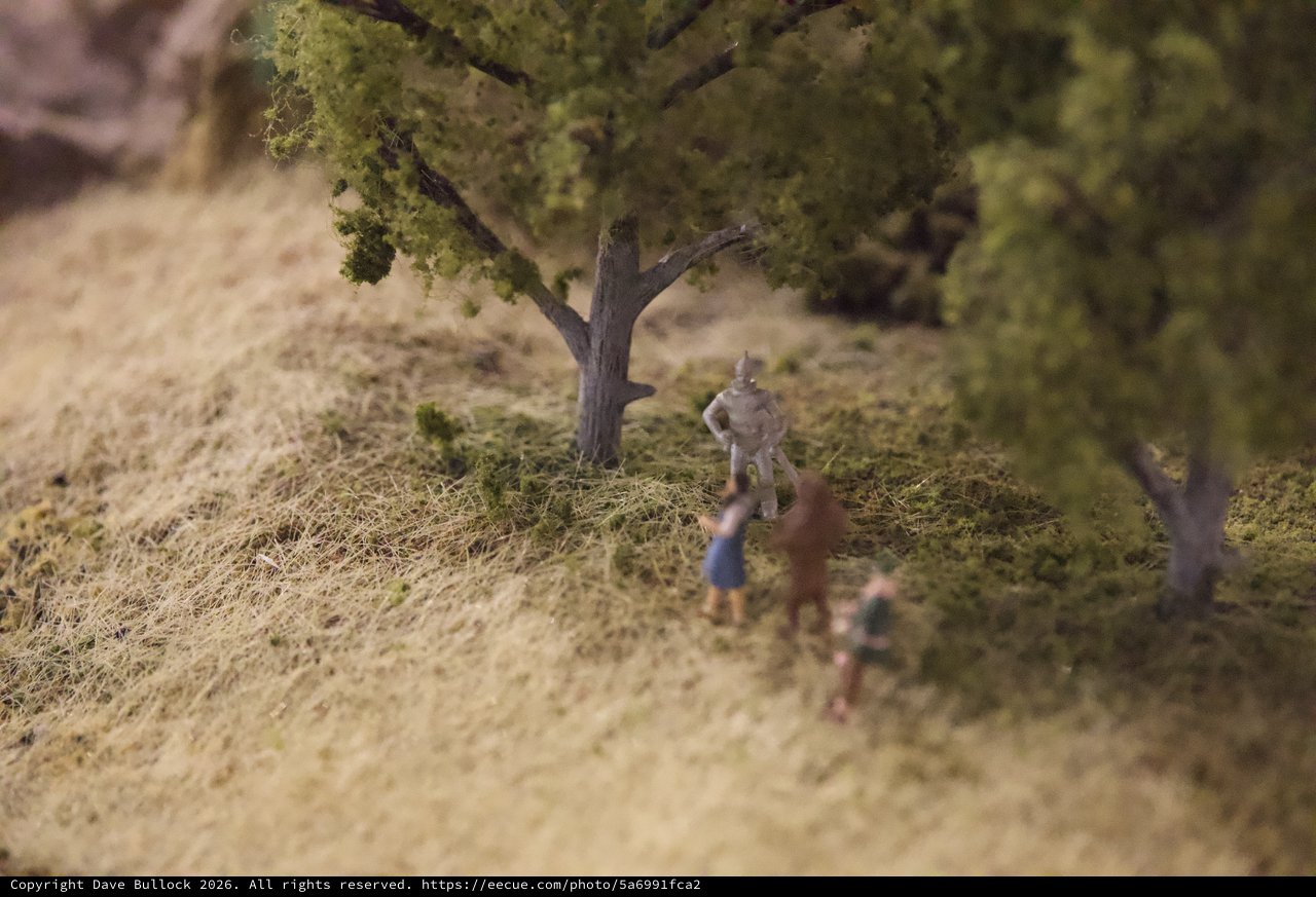 Wizard of Oz Miniature Diorama Scene in Sacramento Museum