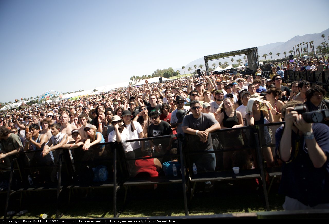 Coachella 2007: Madison Bumgarner in the Crowd
