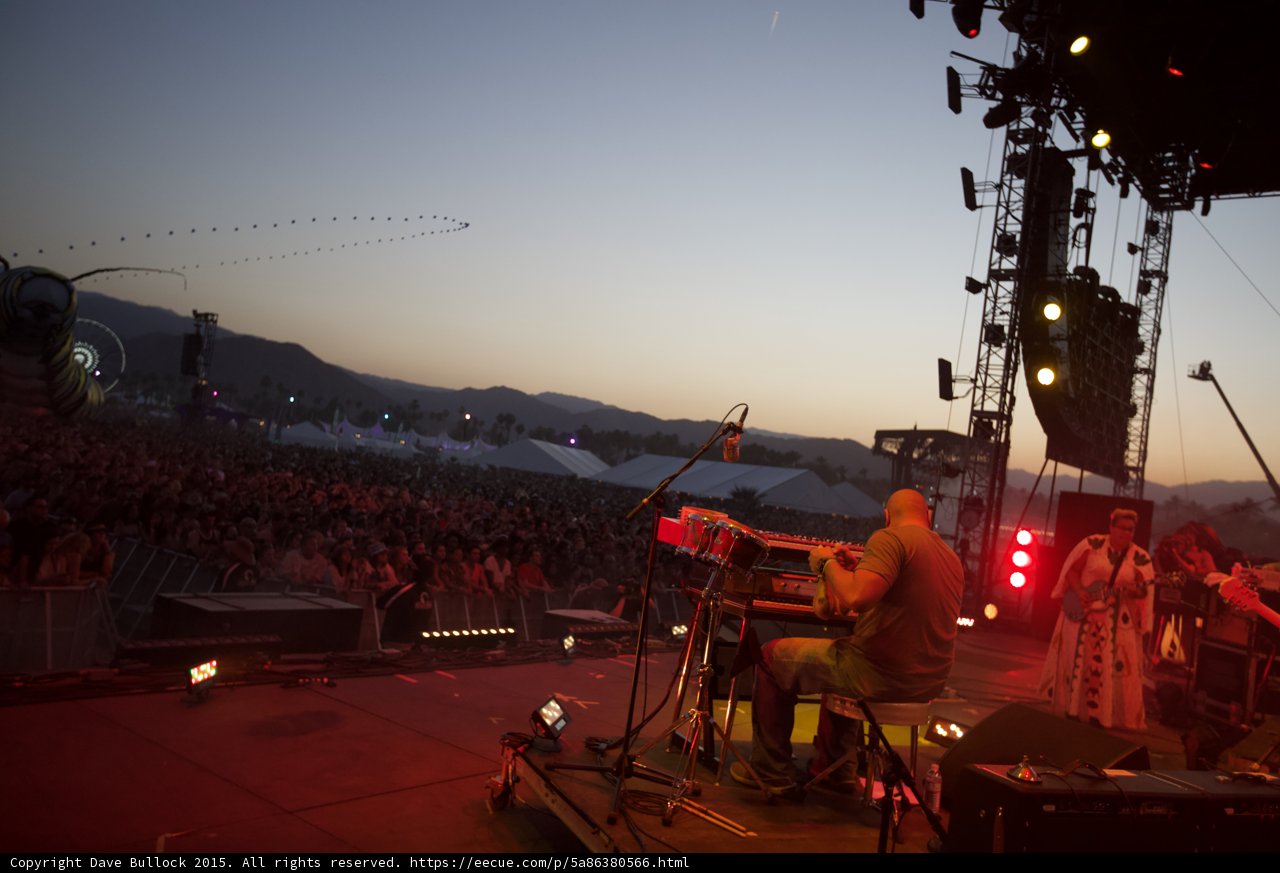 Rocking the Outdoor Stage