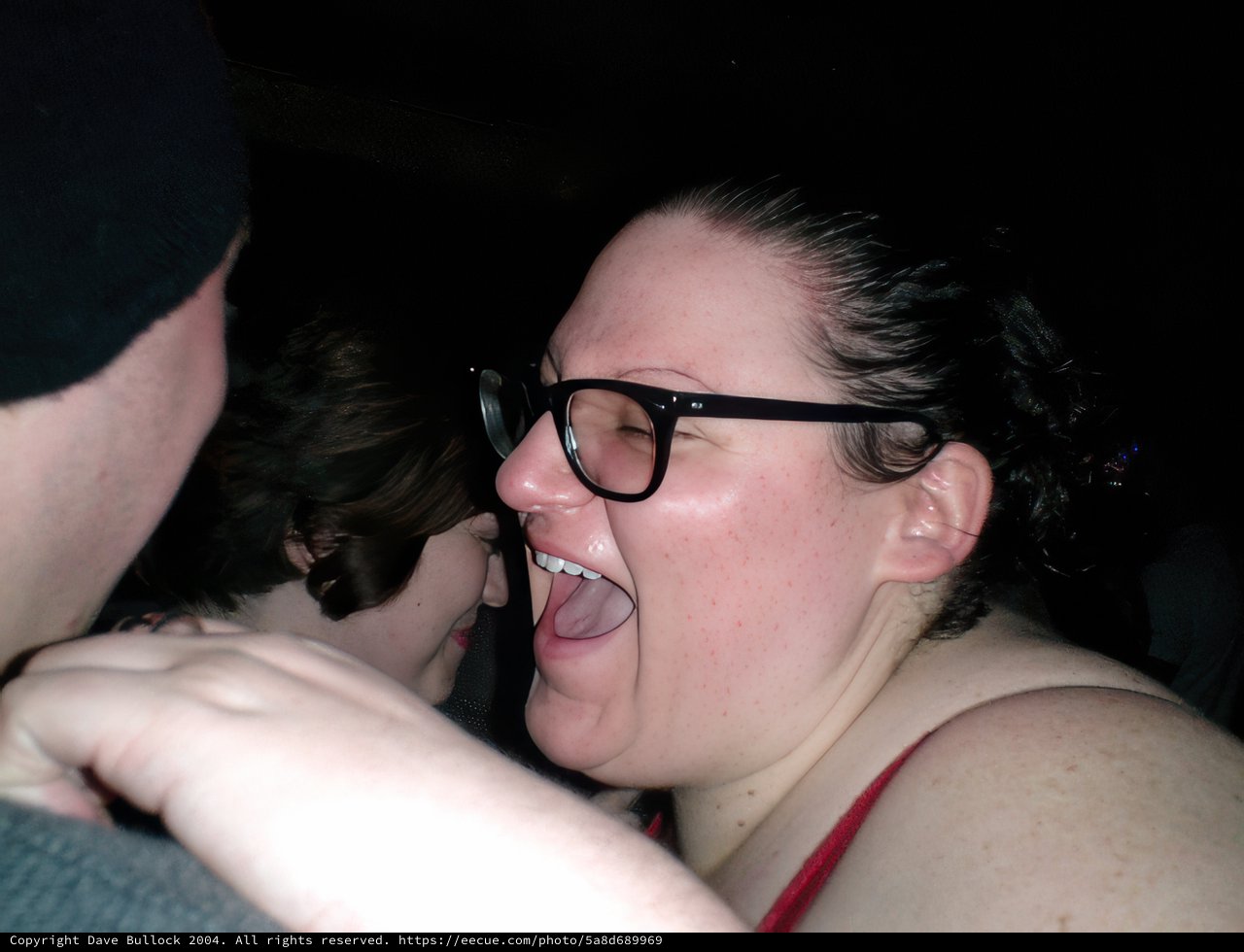 Heather K - A Portrait of a Happy Woman with Glasses