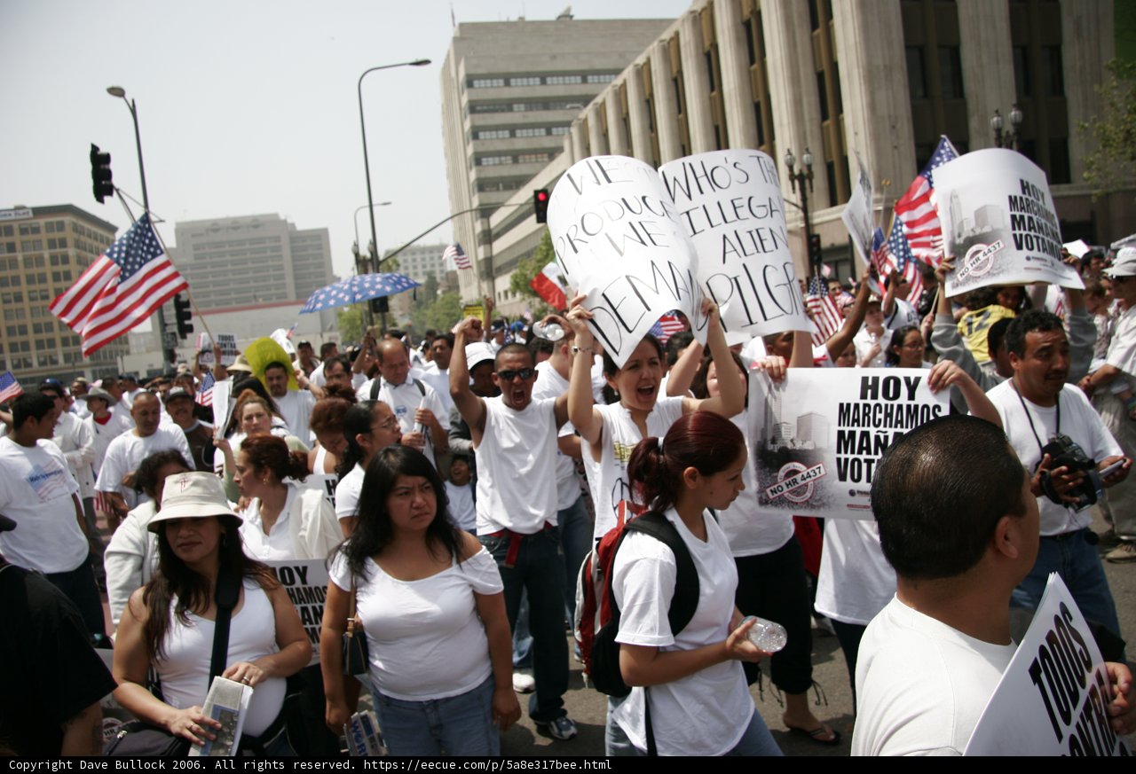 Protest Parade in the City