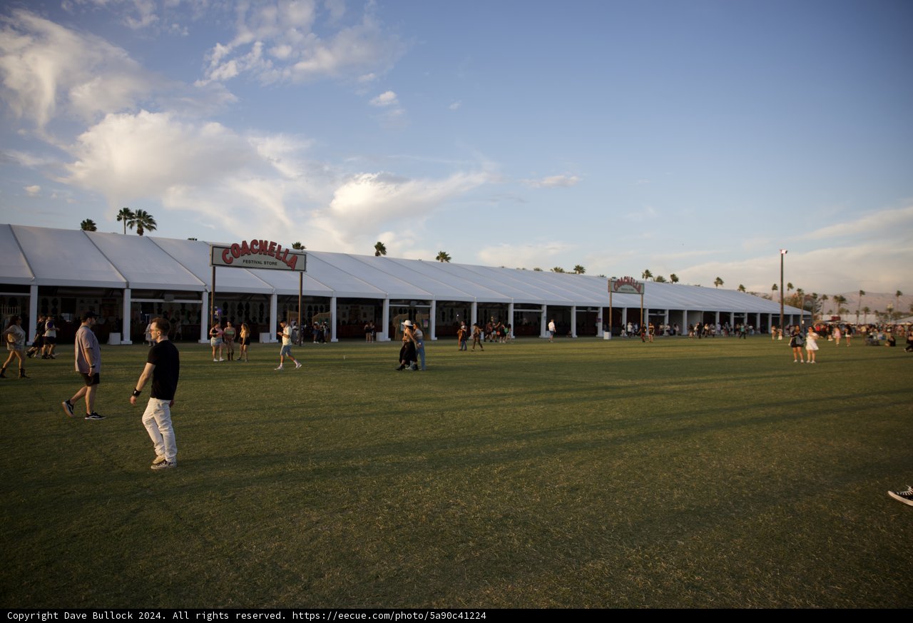 Sunset Strides at Coachella 2024