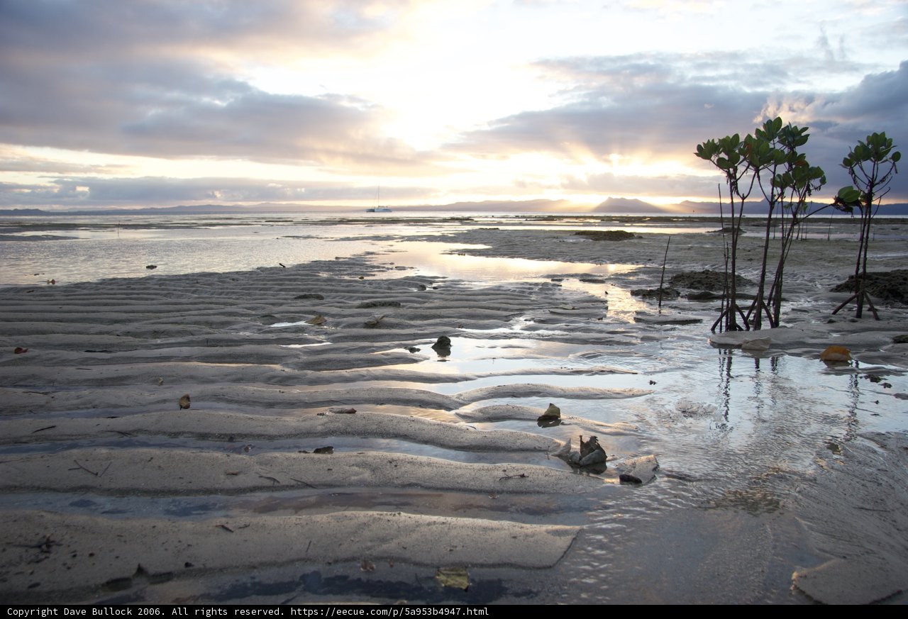 Sunset Serenity at the Fiji Beach