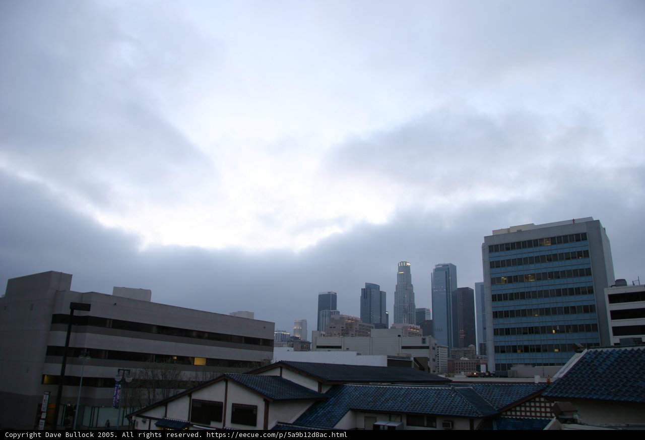 Cloudy Skyline in Metropolis