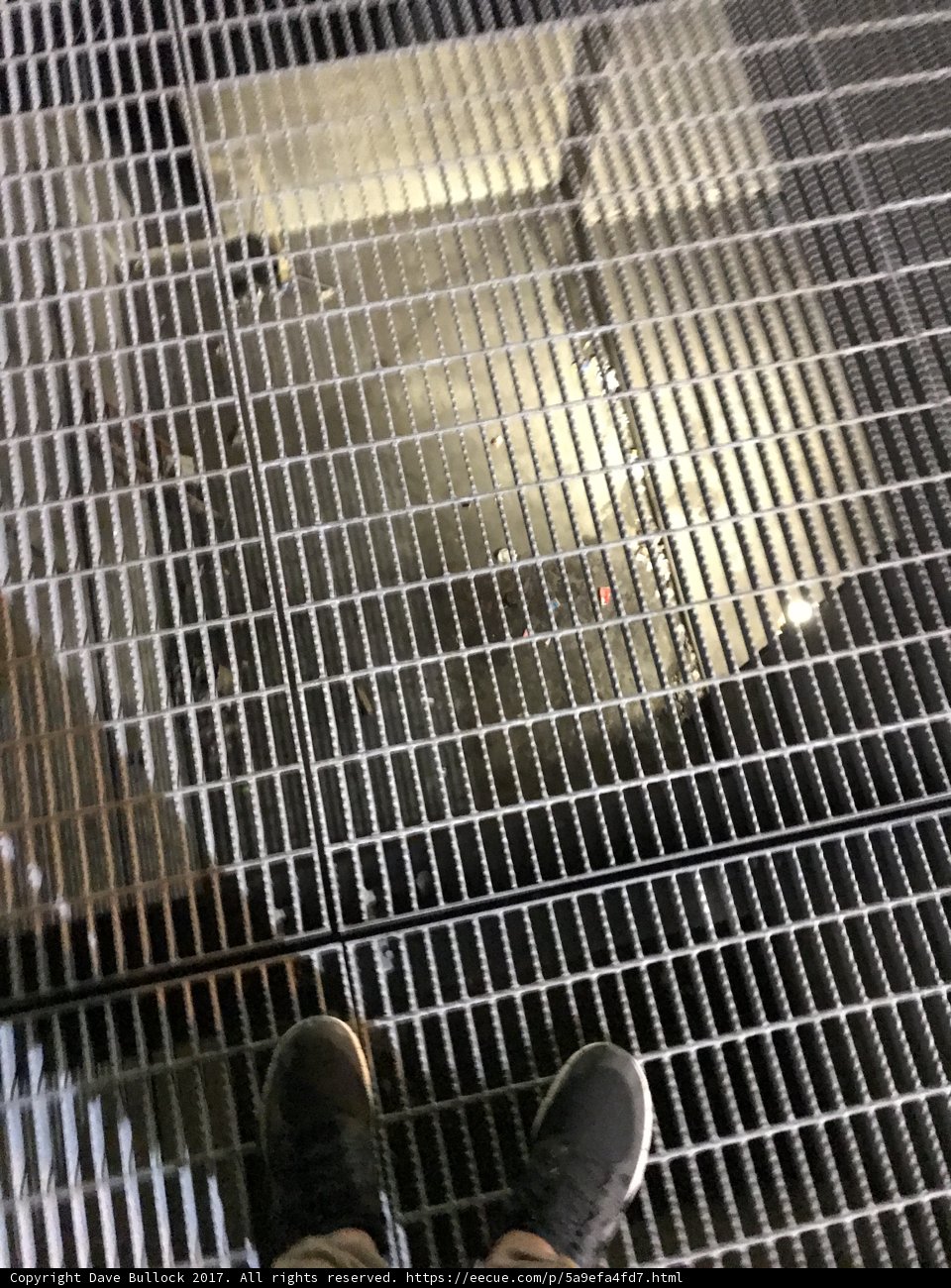 Stepping on the Grate