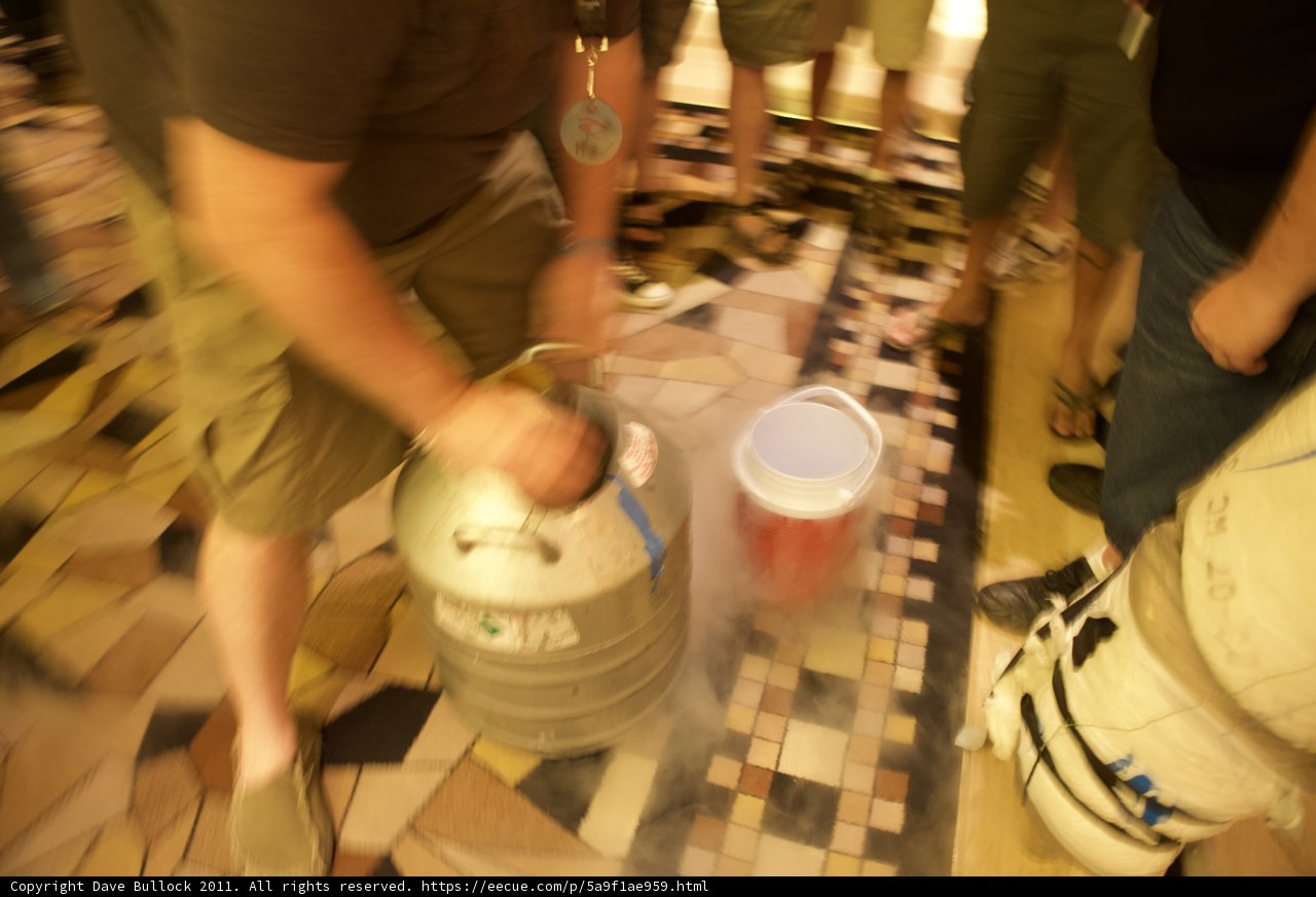 Beer Keg Filling Fun
