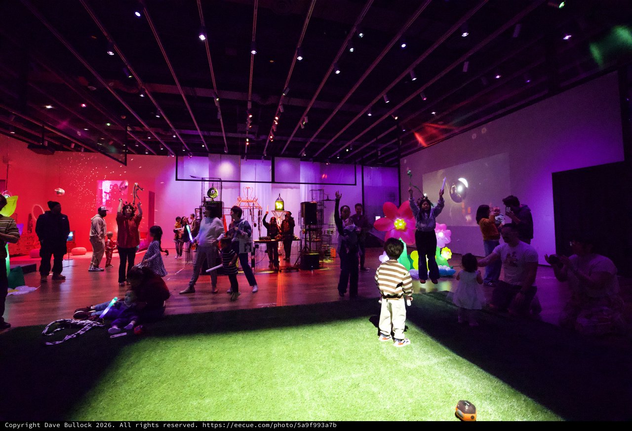 Baby Rave Interactive Art Installation at Asian Art Museum