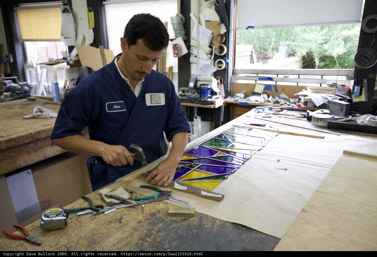Creating Art Through Glass and Wood