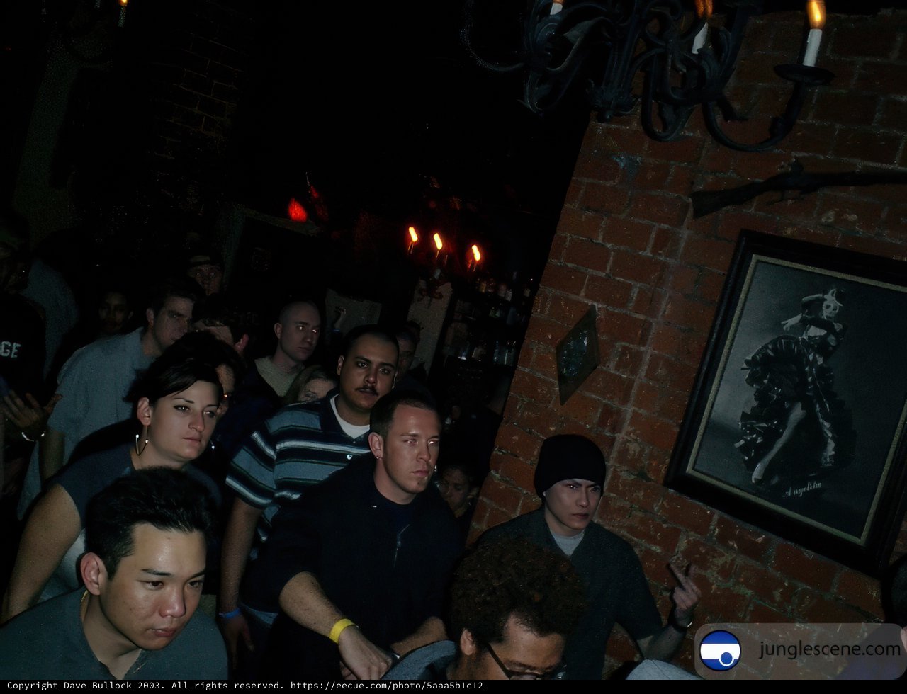 Nightlife Crowd at Club Eric W.