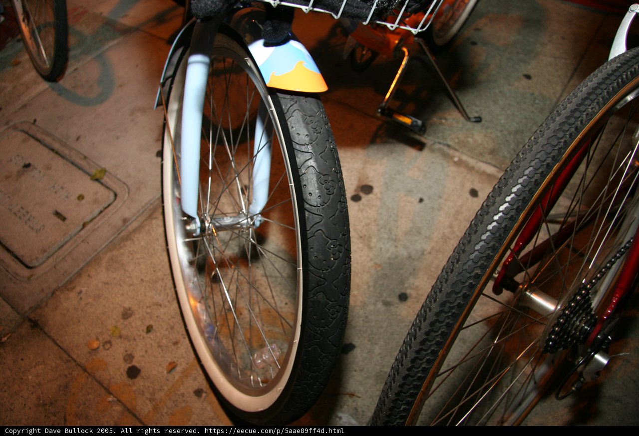 Vintage Bicycle with a Basket