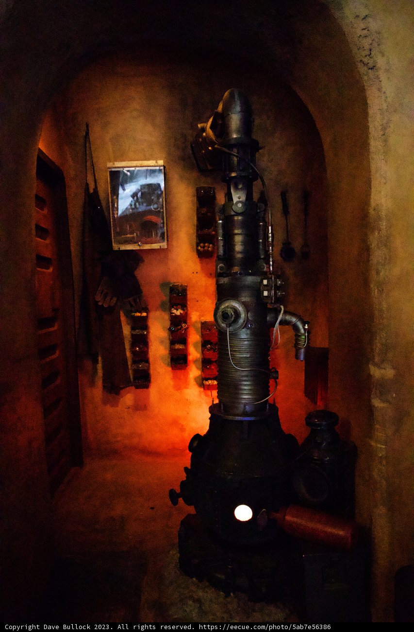 Mysterious Machine in the Crypt