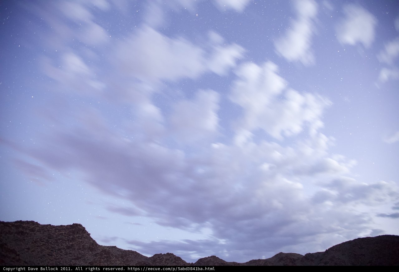 Desert Nightscape