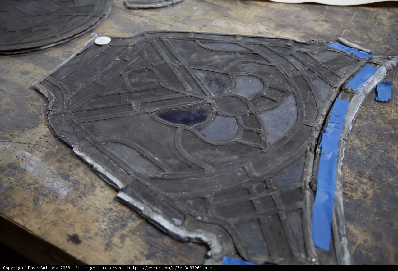 Crafting an Armor-like Stained Glass Piece