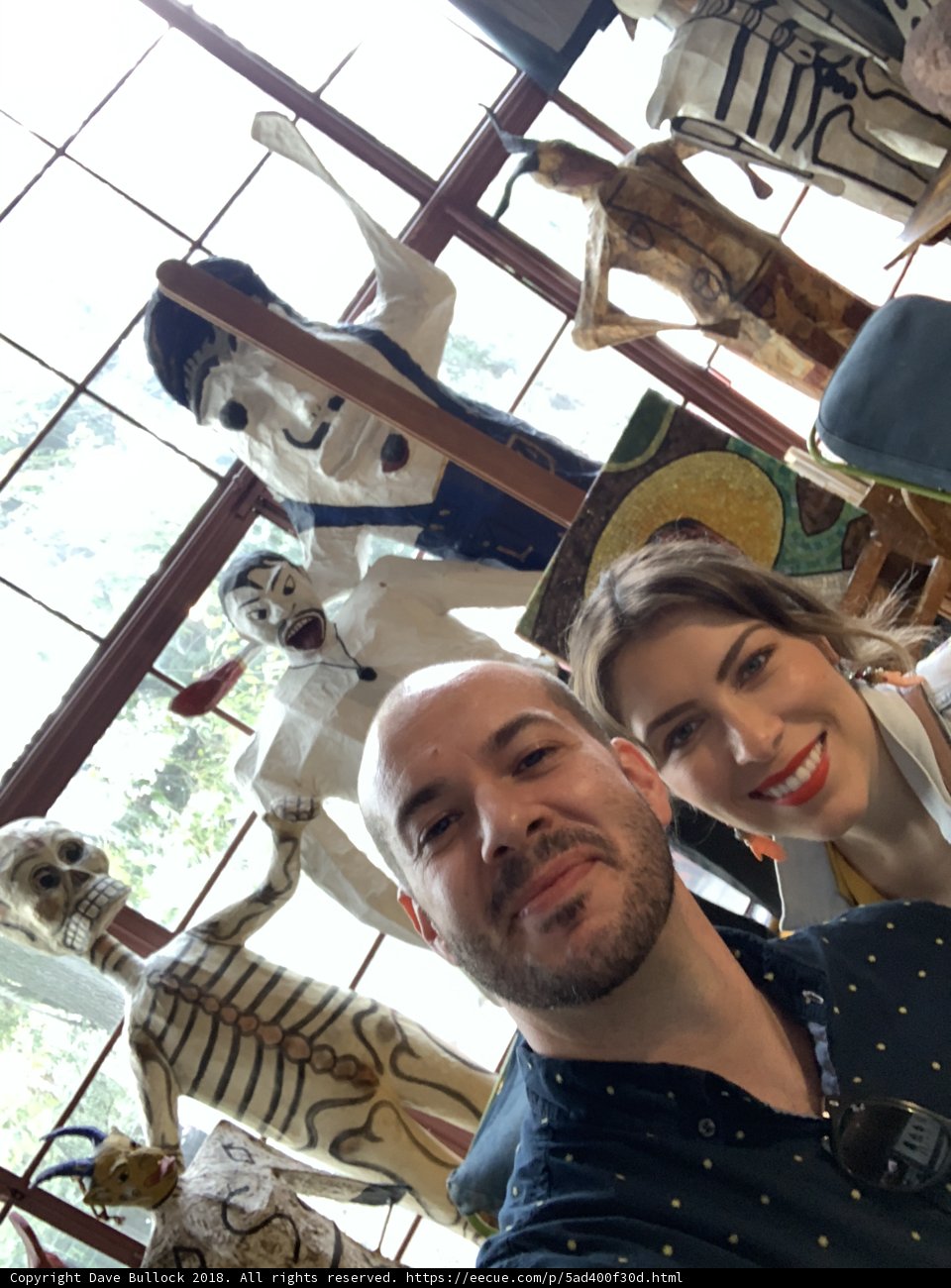 Selfie with Skeletons