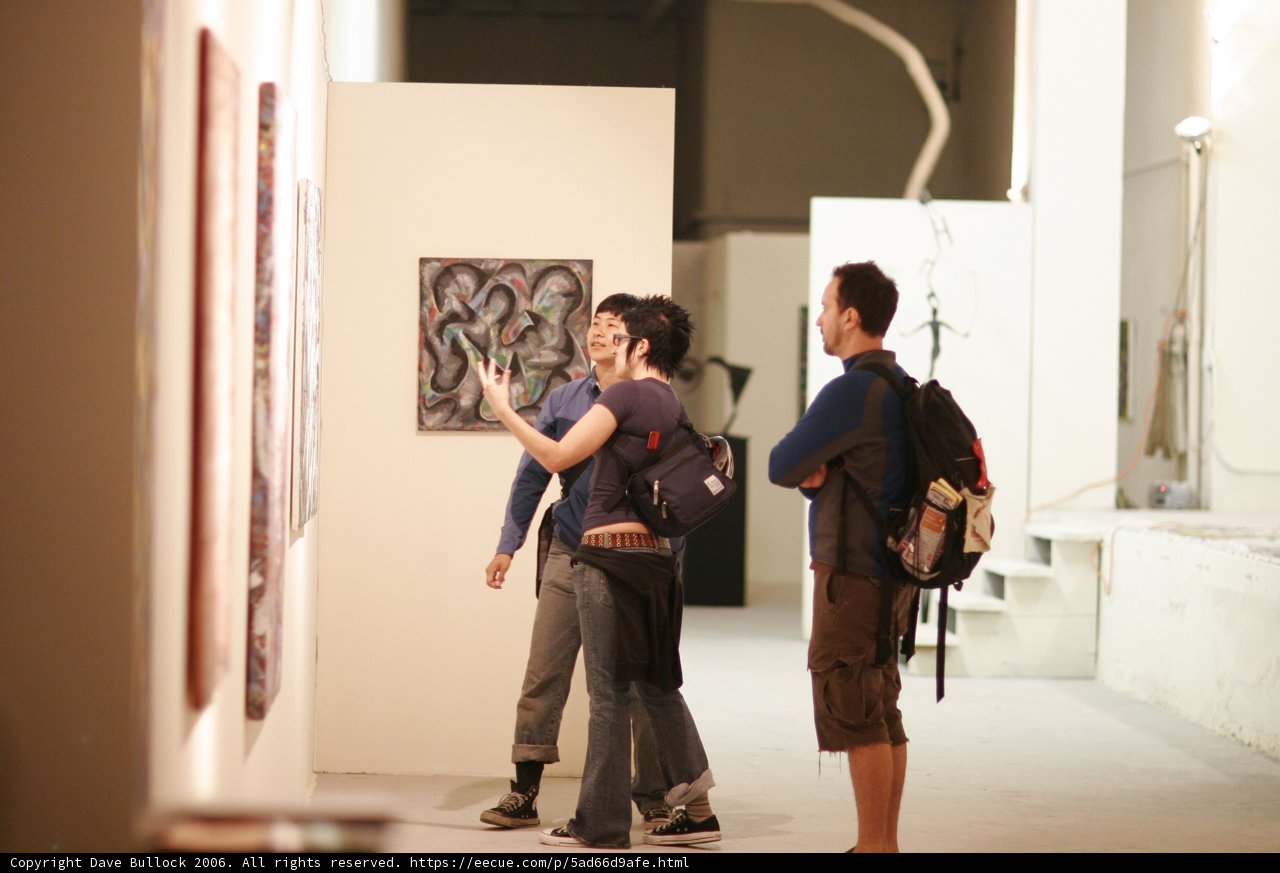 Admiring Fine Art