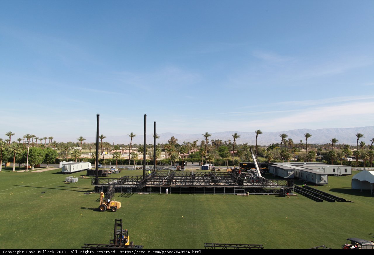 Stage Spectacle in a Picturesque Field