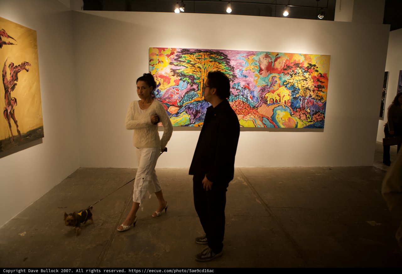 Walking the Dog in the Art Gallery