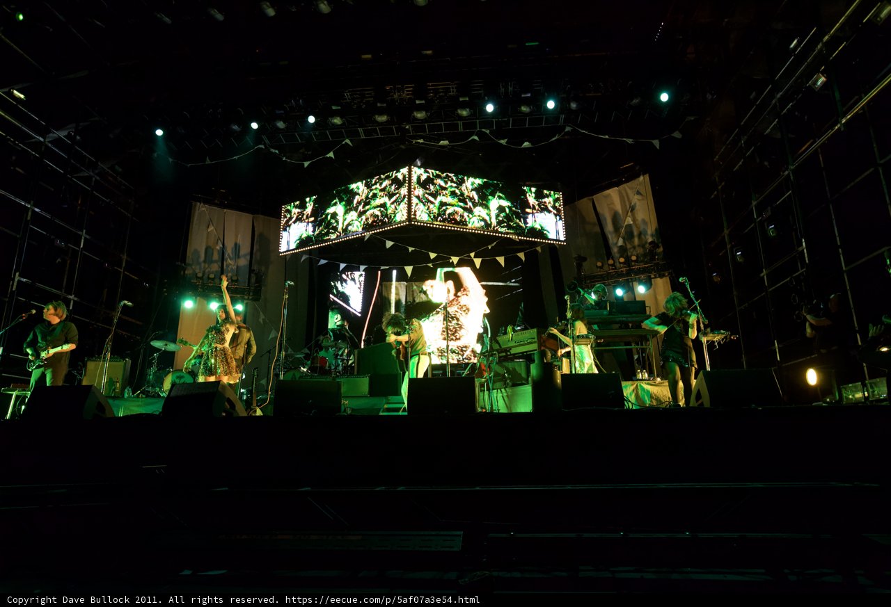 Rocking the Coachella Stage