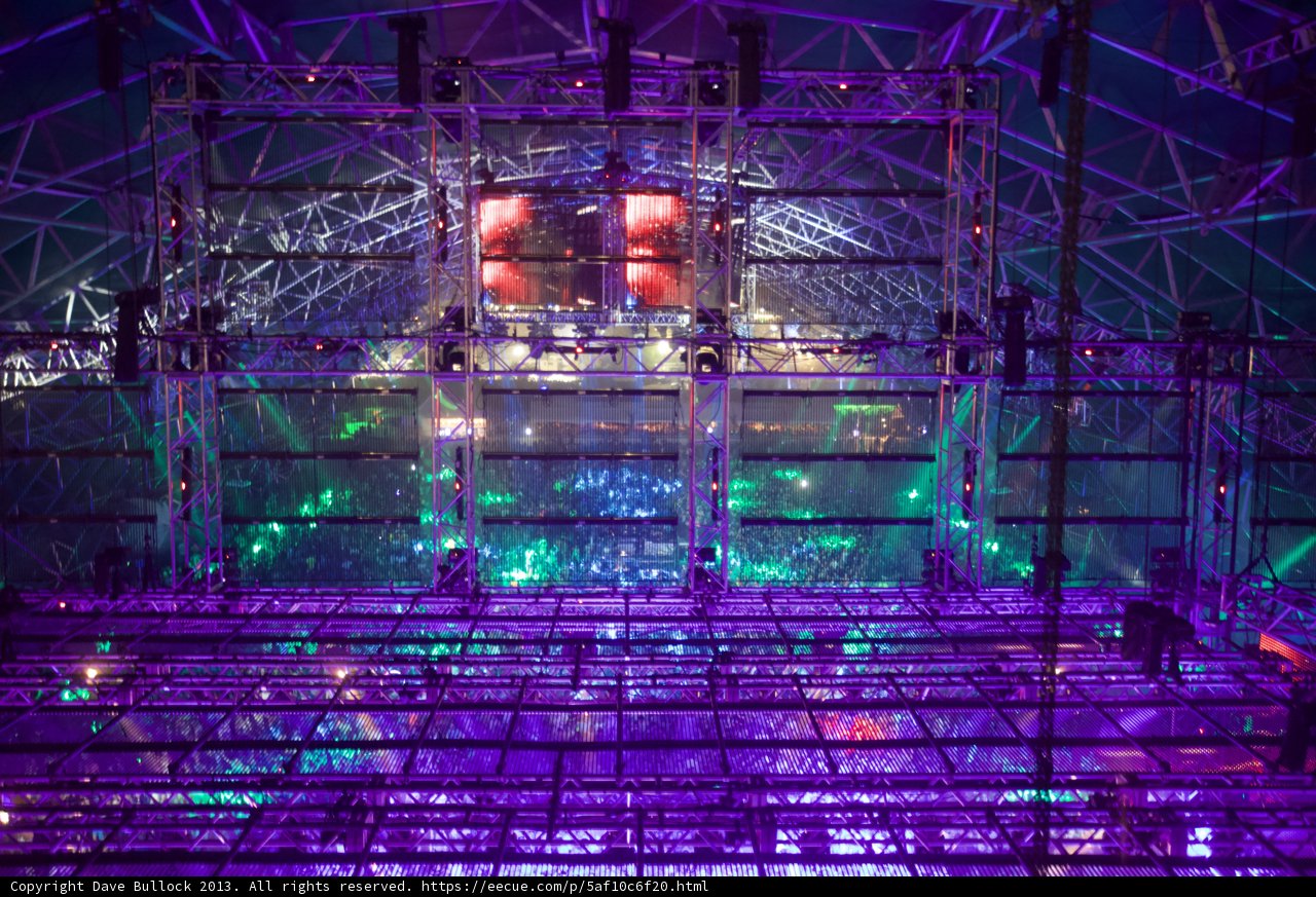 Illuminated Concert Space