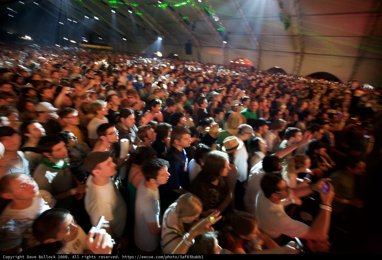 Coachella Crowd Goes Wild