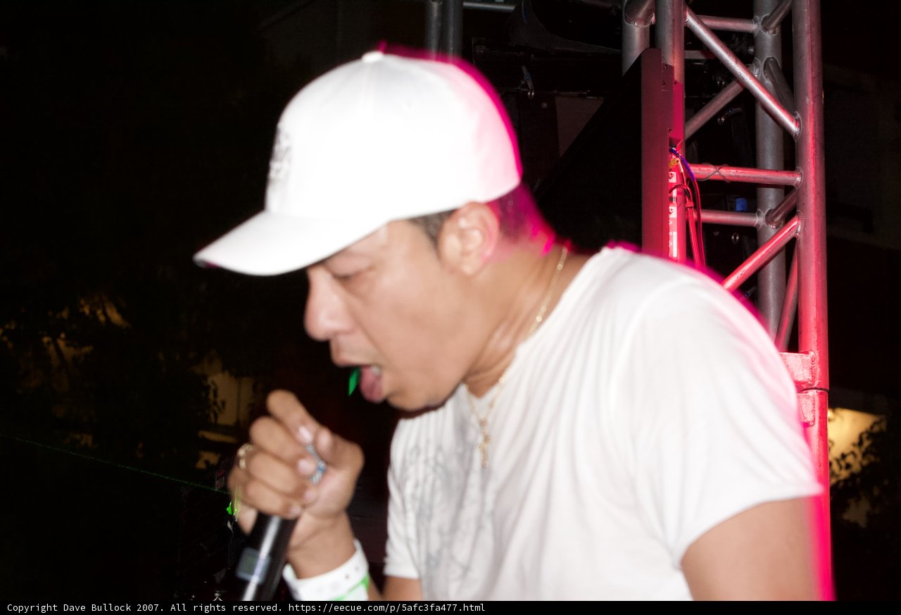 White Hat and Microphone