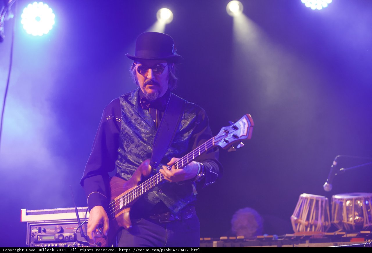 Les Claypool Rocks Coachella with Bass Guitar and Top Hat