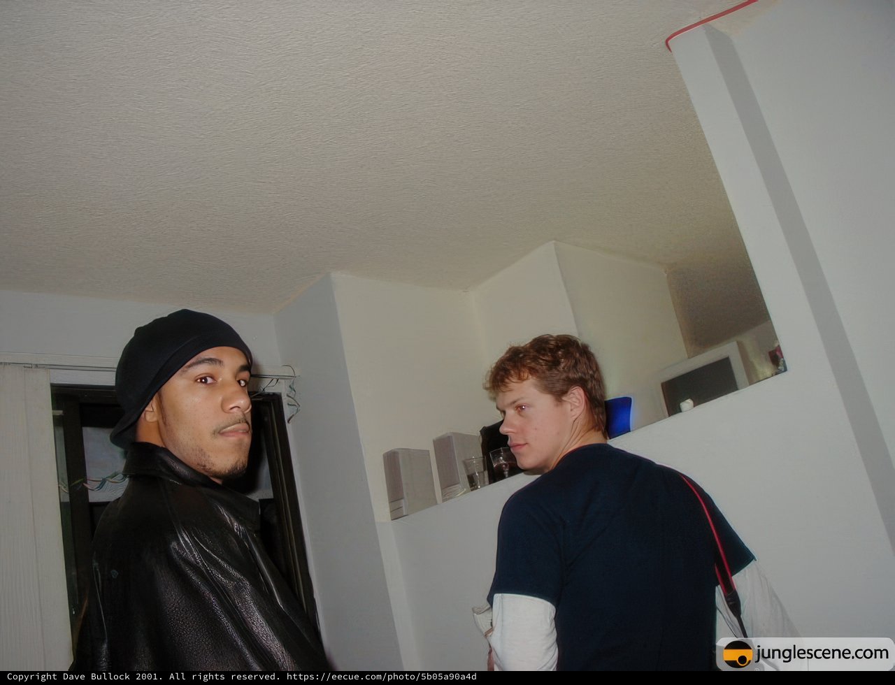 Two Men Posing in Cozy Winter Jackets