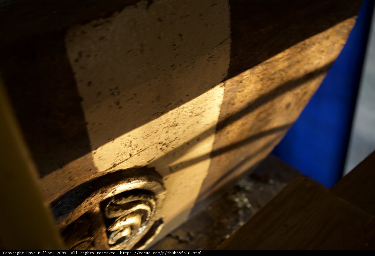 Sunlight Illuminates Historic Building