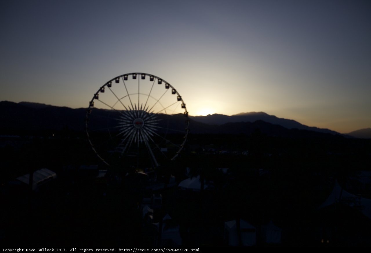 Ferris Wheel Fun at Coachella