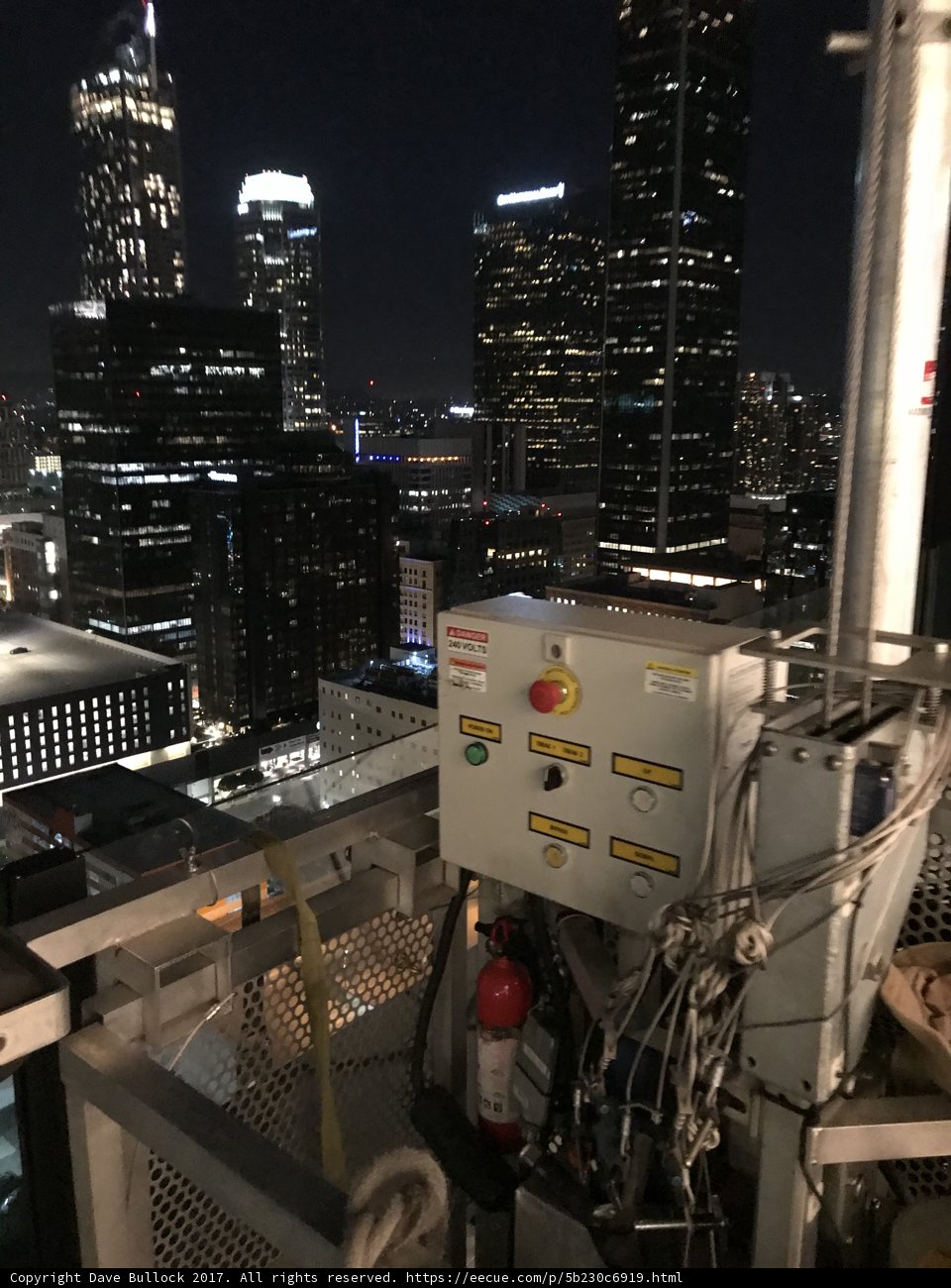 City Nightscape from the Top