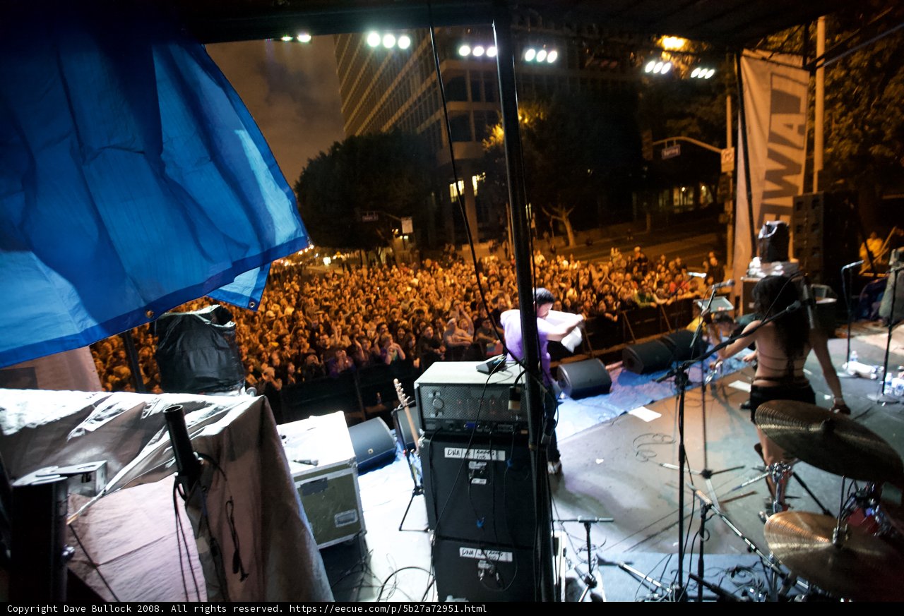 Rocking the Crowd at 2008 Detour Concert