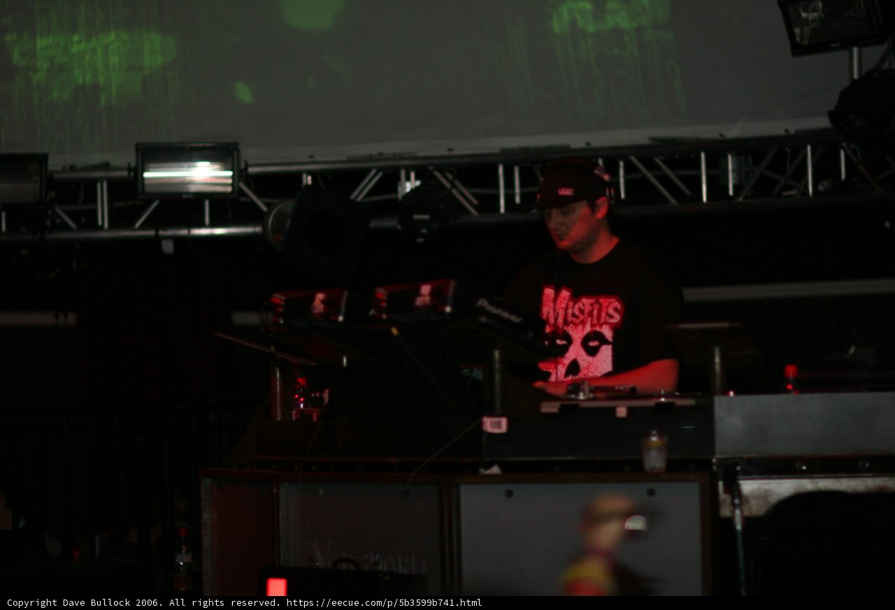 Nightclub DJ in Action