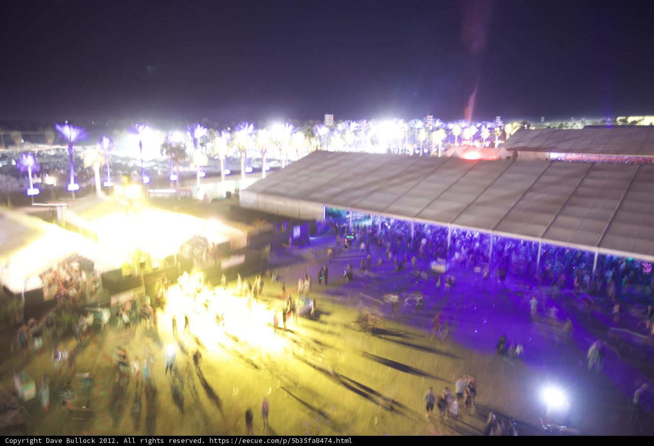 Nighttime Spectacle at Coachella