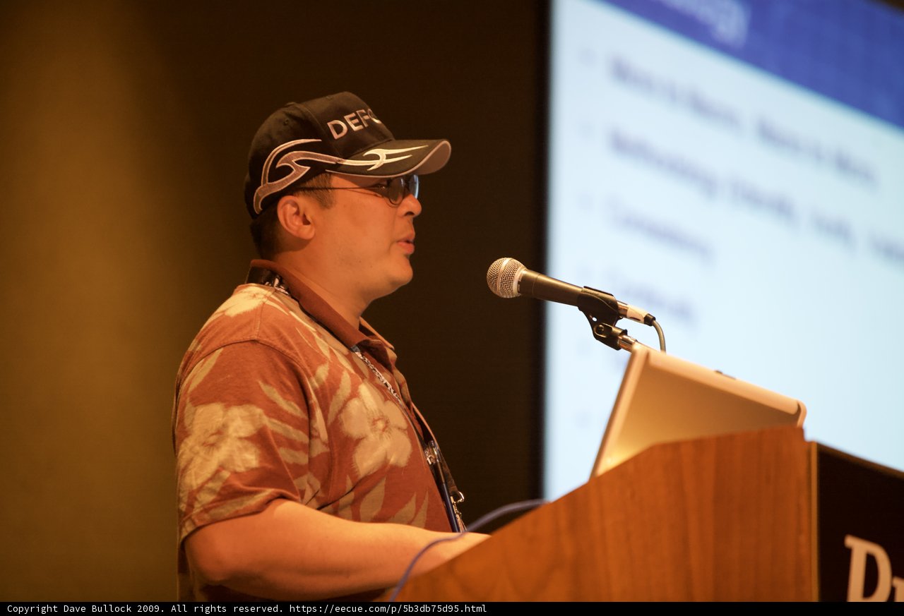 Presenting at Defcon 17