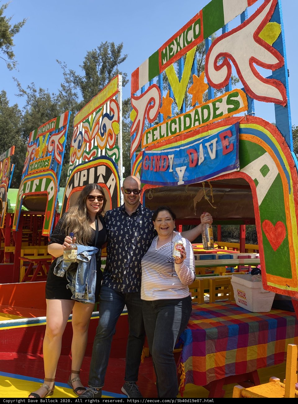 A Colorful Photo in Xochimilco