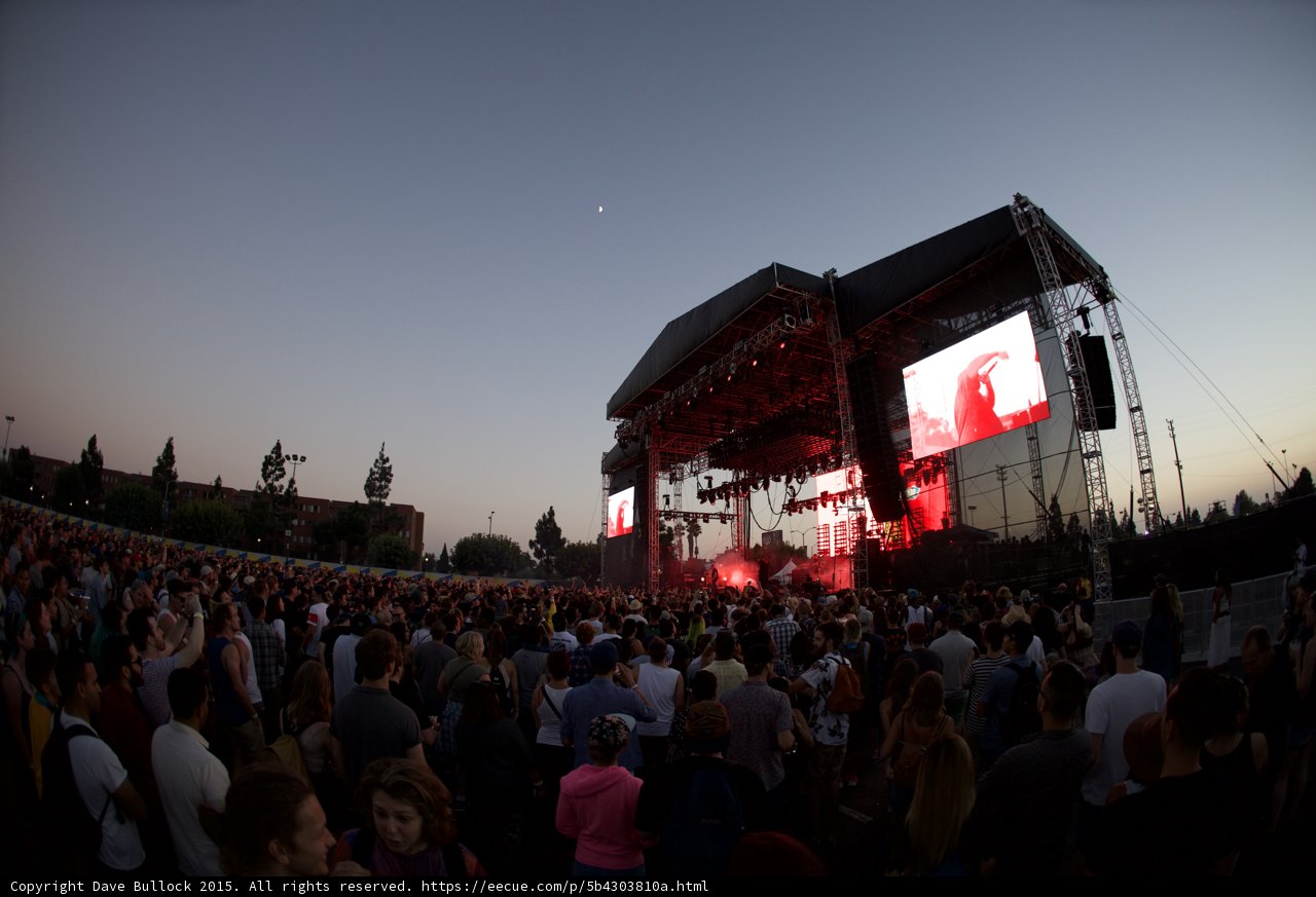 Main Stage at Dusk