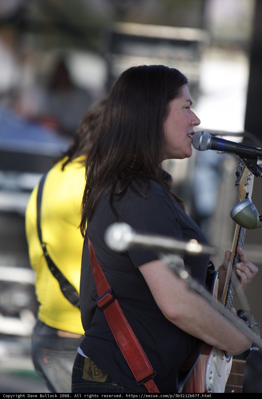 Guitarist rockin' Coachella stage