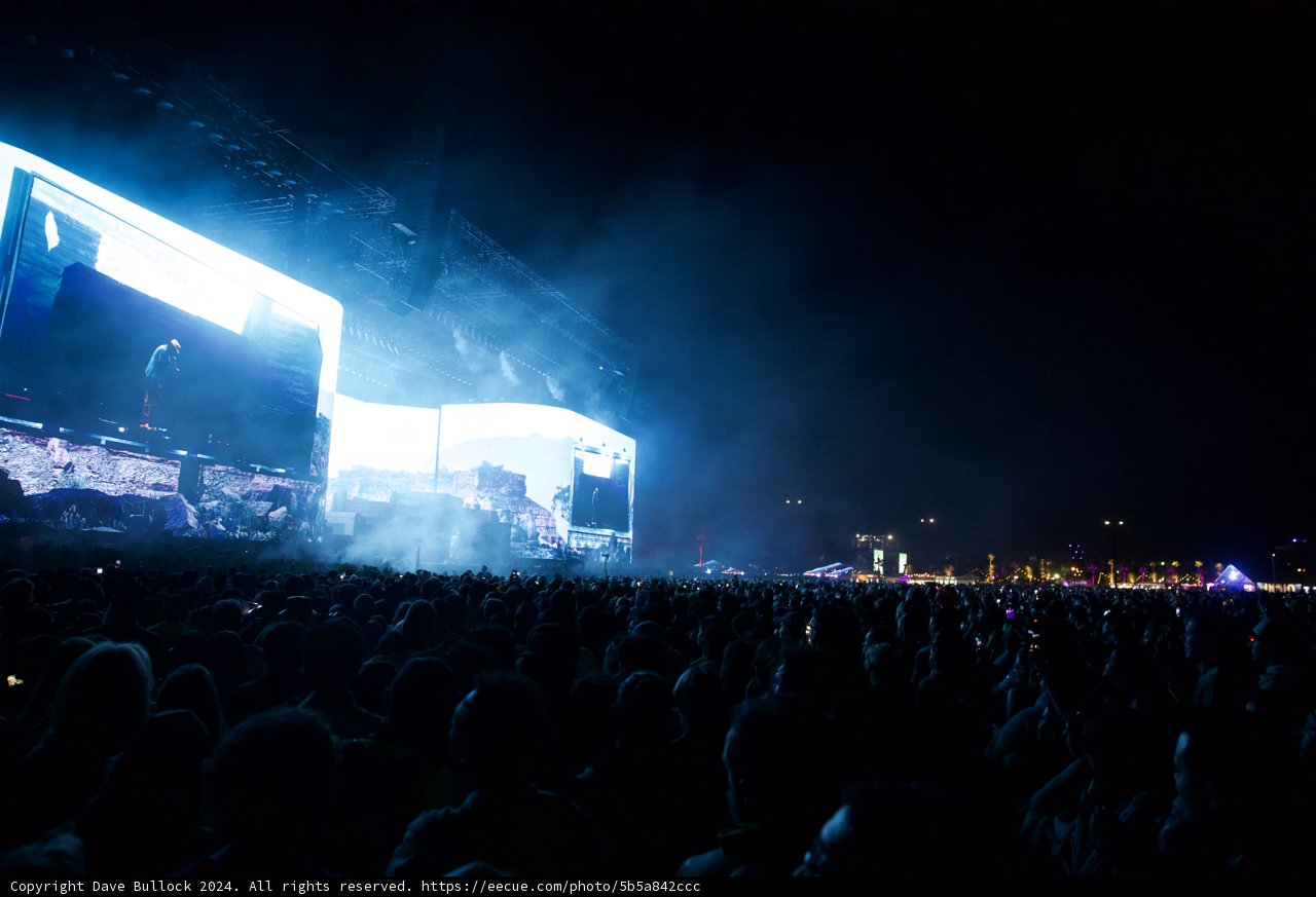 Electric Nights: Coachella 2024 Under the Stars
