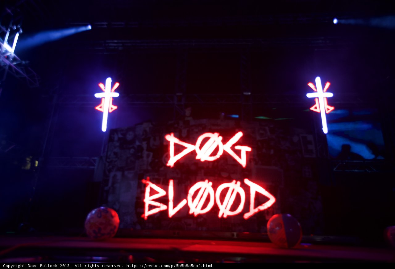 Neon Cross Spotlight