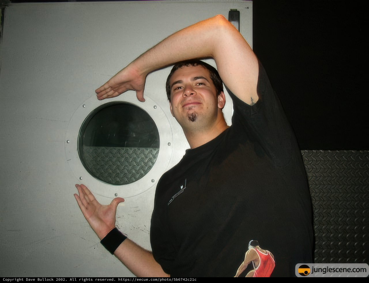 Black Shirted Man