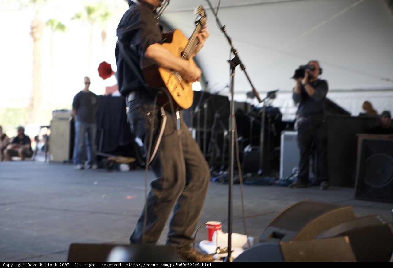 Guitarist Shines on Stage at Coachella