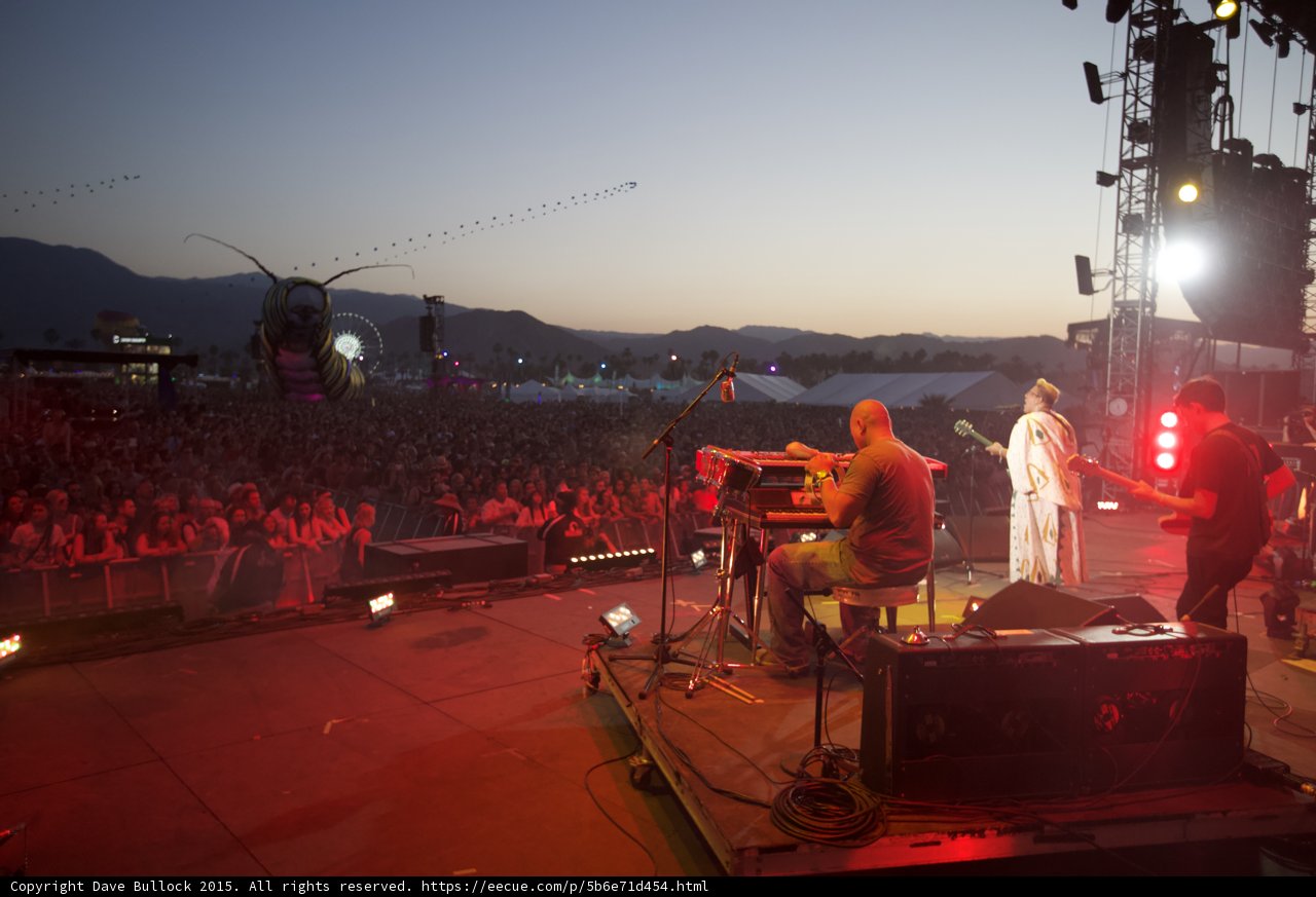 Rocking The Stage at Coachella