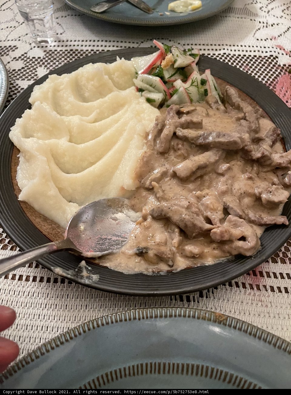 Mouth-Watering Mutton on a Plate