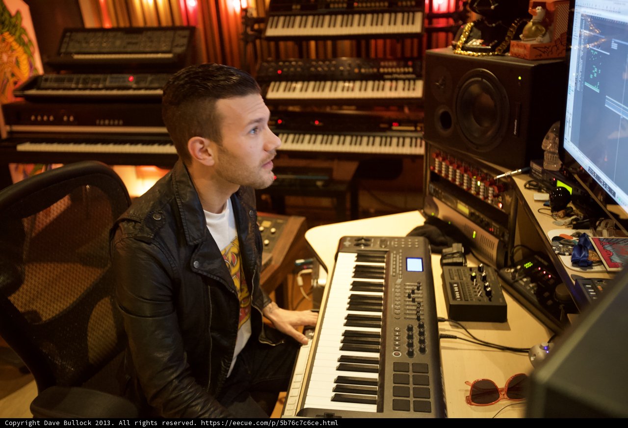 Musician in Leather