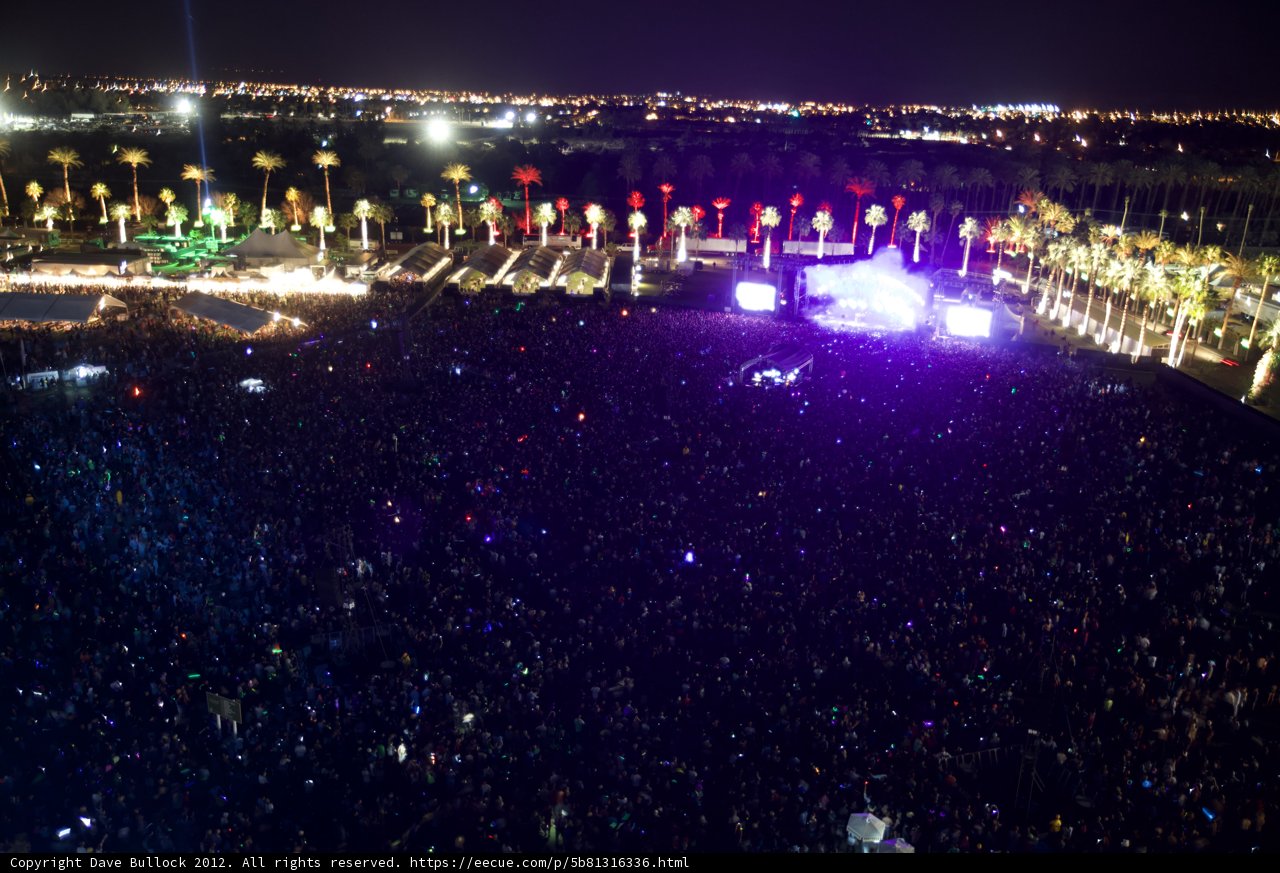 Night Lights at Coachella