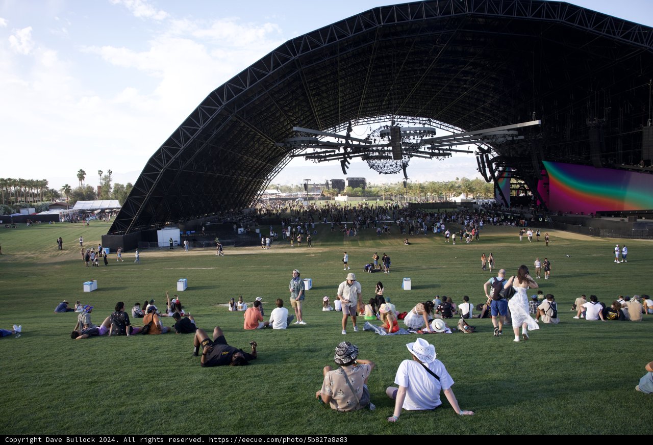Sunset Serenity at Coachella 2024