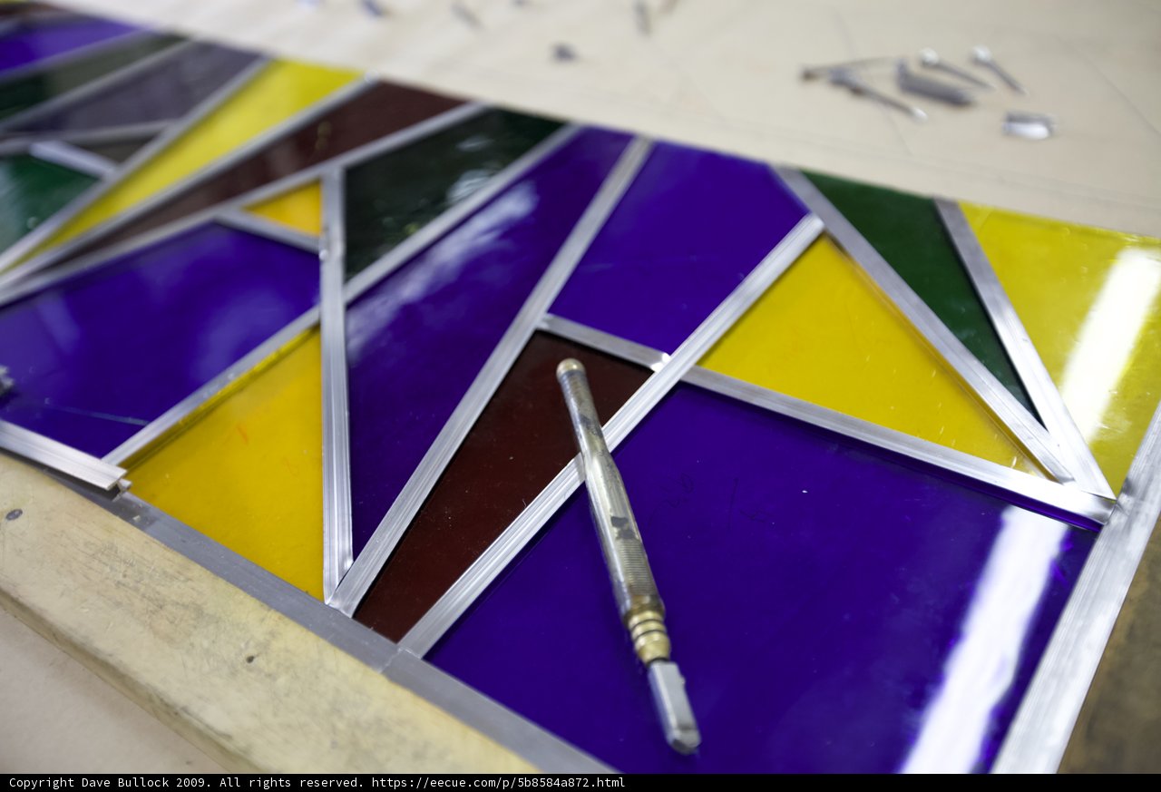 Stained Glass Dartboard